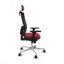 Office Chair with Headrest Piqueras y Crespo 3D086G2 Maroon