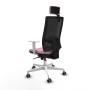 Office Chair with Headrest Piqueras y Crespo 4B026G2 Pink