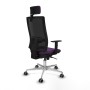 Chaise de Bureau avec Appui-tête Piqueras y Crespo 1D086G2 Violet