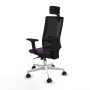 Office Chair with Headrest Piqueras y Crespo 2D026N2 Purple
