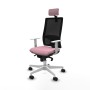 Office Chair with Headrest Piqueras y Crespo 4B026N2 Pink