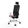 Office Chair with Headrest Piqueras y Crespo 4B026N2 Pink