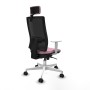 Office Chair with Headrest Piqueras y Crespo 4B026N2 Pink