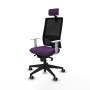 Office Chair with Headrest Piqueras y Crespo 4B066G2 Purple