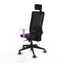 Office Chair with Headrest Piqueras y Crespo 4B066G2 Purple