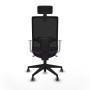 Chaise de Bureau avec Appui-tête Piqueras y Crespo 4B066G2 Violet