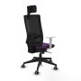 Office Chair with Headrest Piqueras y Crespo 4B066G2 Purple