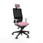 Office Chair with Headrest Piqueras y Crespo 4B066G2 Pink