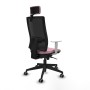 Office Chair with Headrest Piqueras y Crespo 4B066G2 Pink