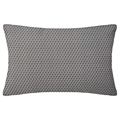 Coussin Atmosphera Otto Gris Coton (50 x 30 cm)