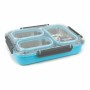 Boîte à lunch ThermoSport Thermosport Acier Plastique 27,5 x 20 x 6 cm Thermique (6 Unités)