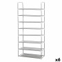 Étagère Confortime 8 Etagères 136 x 56,5 x 26,5 cm (6 Unités)