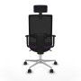 Office Chair with Headrest Piqueras y Crespo 1D086N2 Purple