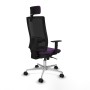 Office Chair with Headrest Piqueras y Crespo 1D086N2 Purple