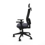 Office Chair with Headrest Piqueras y Crespo 3D066N2 Dark grey