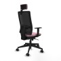 Office Chair with Headrest Piqueras y Crespo 1D066N2 Pink