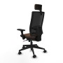 Office Chair with Headrest Piqueras y Crespo 3D066N2 Dark brown
