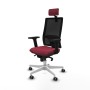 Chaise de Bureau avec Appui-tête Piqueras y Crespo 2D026G2 Bordeaux