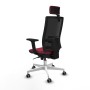 Chaise de Bureau avec Appui-tête Piqueras y Crespo 2D026G2 Bordeaux
