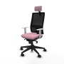 Chaise de Bureau avec Appui-tête Piqueras y Crespo 4B066N2 Rose