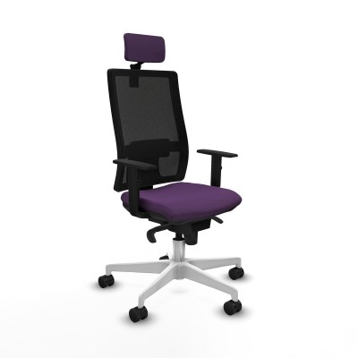 Chaise de Bureau avec Appui-tête Piqueras y Crespo 1D026N2 Violet