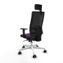 Chaise de Bureau avec Appui-tête Piqueras y Crespo 1D026N2 Violet