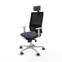 Chaise de Bureau avec Appui-tête Piqueras y Crespo 4B086G2 Gris foncé