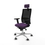 Chaise de Bureau avec Appui-tête Piqueras y Crespo 2D086G2 Violet