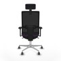 Chaise de Bureau avec Appui-tête Piqueras y Crespo 3D086G2 Violet