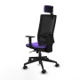 Chaise de Bureau avec Appui-tête Piqueras y Crespo 1D066N2 Lila