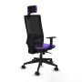 Chaise de Bureau avec Appui-tête Piqueras y Crespo 1D066N2 Lila