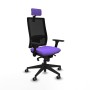 Office Chair with Headrest Piqueras y Crespo 3D066G2 Lilac
