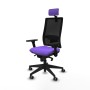 Office Chair with Headrest Piqueras y Crespo 3D066G2 Lilac