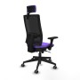 Office Chair with Headrest Piqueras y Crespo 3D066G2 Lilac
