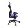 Office Chair with Headrest Piqueras y Crespo 3D066G2 Lilac