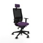 Chaise de Bureau avec Appui-tête Piqueras y Crespo 1D066N2 Violet