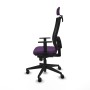 Chaise de Bureau avec Appui-tête Piqueras y Crespo 1D066N2 Violet