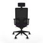 Chaise de Bureau avec Appui-tête Piqueras y Crespo 1D066N2 Violet