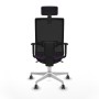 Chaise de Bureau avec Appui-tête Piqueras y Crespo 1D026G2 Violet