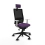Chaise de Bureau avec Appui-tête Piqueras y Crespo 4B066N2 Violet