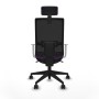 Office Chair with Headrest Piqueras y Crespo 4B066N2 Purple
