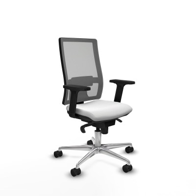 Chaise de Bureau Piqueras y Crespo 2D086N0 Blanc