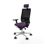Chaise de Bureau avec Appui-tête Piqueras y Crespo 3D086N2 Violet