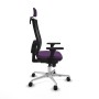 Chaise de Bureau avec Appui-tête Piqueras y Crespo 3D086N2 Violet