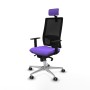 Office Chair with Headrest Piqueras y Crespo 1D086G2 Lilac
