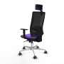 Office Chair with Headrest Piqueras y Crespo 1D086G2 Lilac