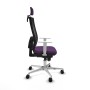 Chaise de Bureau avec Appui-tête Piqueras y Crespo 4B086N2 Violet