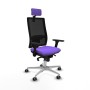 Chaise de Bureau avec Appui-tête Piqueras y Crespo 3D086G2 Lila