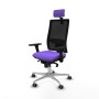 Chaise de Bureau avec Appui-tête Piqueras y Crespo 3D086G2 Lila