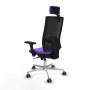 Office Chair with Headrest Piqueras y Crespo 3D086G2 Lilac